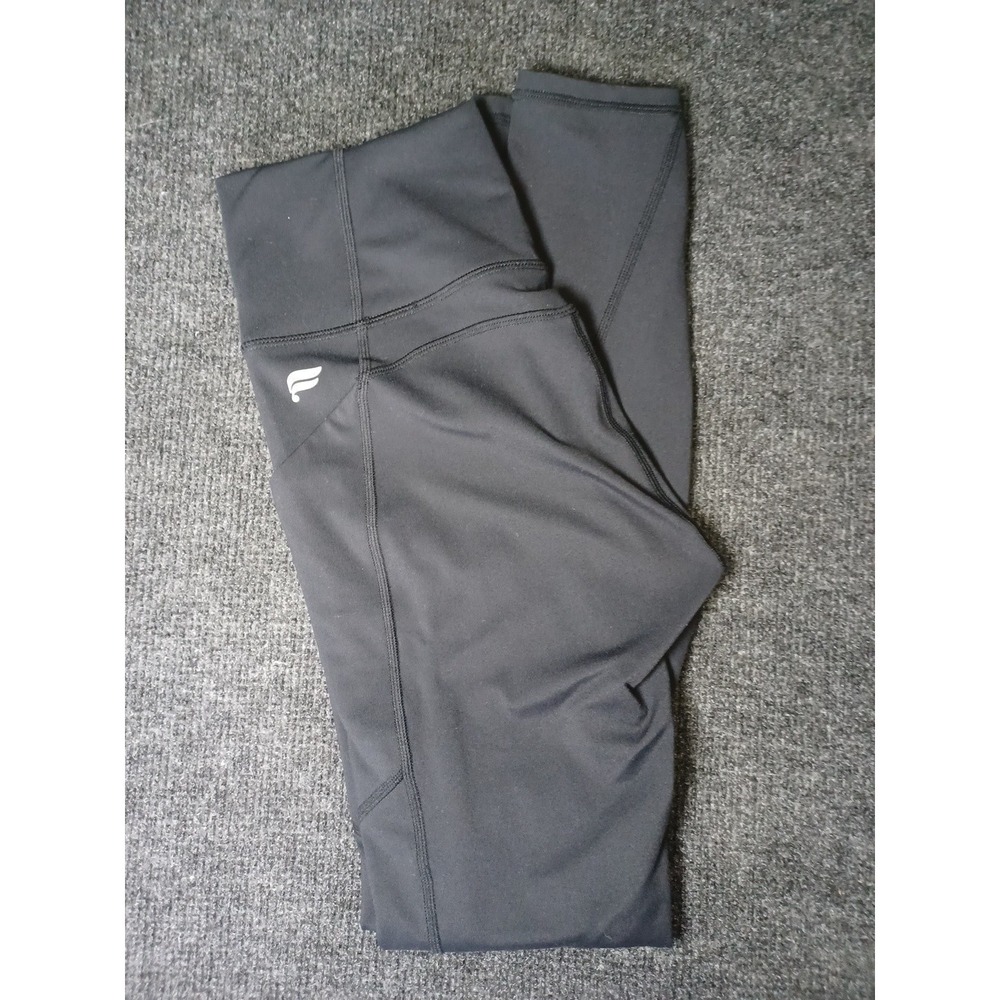Fabletics Pureluxe Womens Extra Small Black Ankle Leggings